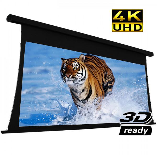 120" 2.35:1 Electric Projection Screen Reference Studio 4K "Tab-Tensioned" White - 13-0244 - Mounts For Less
