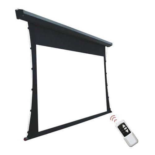 150" 16:9 Electric Tab-Tensioned Projection Screen Matte White - 13-0062 - Mounts For Less