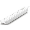 360 Electrical Villa 6 Outlet Power Strip with 3' Cord White 360310 - 67-PO360310 - Mounts For Less
