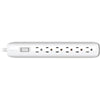 360 Electrical Villa 6 Outlet Power Strip with 3' Cord White 360310 - 67-PO360310 - Mounts For Less
