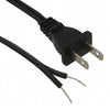 6ft Power Cord 2 conductors, 16 AWG, SPT-1, cETLus certified, Black - 06-0120 - Mounts For Less