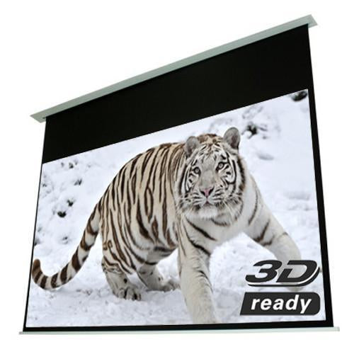 92" 16:9 Electric In-Ceiling Projection Screen White - 13-0085 - Mounts For Less