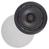 AMX AS-32 6.5'' 2-Way In-Ceiling Speakers 60 Watts 8 Ohms Sold As A Pair White Frameless - 25-0059 - Mounts For Less