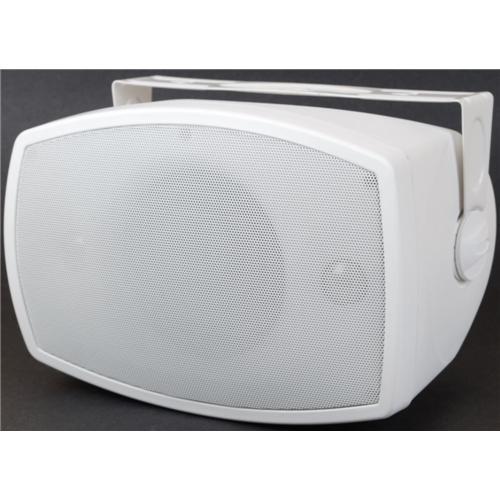 AMX AS-56 Interior Exterior 5.25'' Speaker 150W 8 Ohms With Included Wall Mounting Bracket White - 25-0076 - Mounts For Less