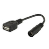 Adapter USB A Female to 2.1x5.5mm DC Female Power Cable - 55-0058 - Mounts For Less