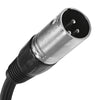 Adapter XLR Male to 2 RCA Male 6 inch - 38-0022 - Mounts For Less
