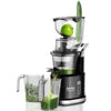 Aeitto - Slow Masticating Juicer With 81mm Wide Chute, Black - 67-APHSJ-8824 - Mounts For Less