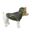 Animooos PCL-426M Thermal Retention Parka for Dog, Color Olive Green, Size Medium - 80-PCL-426M - Mounts For Less