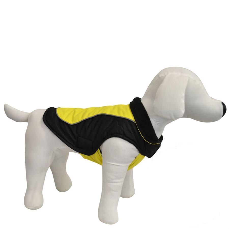 Animooos PCL817S Padded Winter Jacket for Dog, Yellow Color, Small Size - 80-PCL817S - Mounts For Less