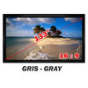 Antra 133" 16:9 Fixed Frame Projector Projection Screen - Matte Gray - 13-0039 - Mounts For Less