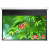 Antra 80" 16:9 Electric Projection Screen Matt White With Remote - 13-0019 - Mounts For Less
