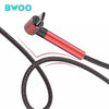BWOO - 1 Meter USB to USB Type-C Cable, Braided Nylon and Aluminum Alloy Shell, Red - 95-BO-X152C - Mounts For Less