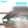 BWOO - Aluminum Alloy Laptop Stand, Foldable, Maximum Weight 40kg, Silver - 95-BO-LS23 - Mounts For Less