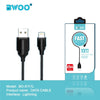 BWOO - USB to Lightning Cable, 1 Meter Length, Black - 95-BO-X111L - Mounts For Less