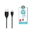 BWOO - USB to Lightning Cable, 1 Meter Length, Black - 95-BO-X111L - Mounts For Less