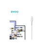 BWOO - USB to Lightning Cable, 1 Meter Length, White - 95-BO-X172L - Mounts For Less