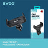 BWOO - Universal Car Vent Hatch Phone Holder, 360 Degree Rotation, Black - 95-BO-ZJ91 - Mounts For Less