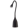 Beldi DEL-1281-B Desk Lamp with Swan Neck, LED, 5-Watt, Black - 70-DEL-1281B - Mounts For Less