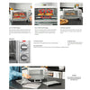 Black + Decker - Air-Fry Toaster Oven, 4 Slice Capacity, 30 Minute Timer, Stainless Steel - 65-311105 - Mounts For Less