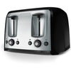 Black + Decker - Extra Large 4 Slice Toaster, 1400 Watts, Black - 65-311103 - Mounts For Less