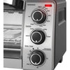 Black + Decker - Toaster Oven, 4 Slice Capacity, 4 Functions, 1150W, Stainless Steel - 65-311107 - Mounts For Less