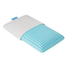 Blu Sleep - Ice Gel Super Breathable Gel Foam Pillow with Cover, Standard Size Low Profile - - Mounts For Less
