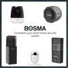 Bosma - Aegis Lock Smart Door Lock with Alert and Remote Control, Black - 95-Aegis Door Lock - Mounts For Less
