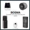 Bosma - Sentry Plus Smart Video Doorbell and Door Lock Combo, Black - 95-Sentry Plus - Mounts For Less
