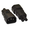 C14 to C5 Power Adapter Black - 98-A-C14-C5 - Mounts For Less