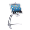 CTA Digital - 2 in 1 Kitchen iPad and Tablet Holder, 6 to 8.5 Inches Wide, Gray - 67-CEPAD-KMS - Mounts For Less