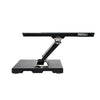 CTA Digital - Foldable Table Stand with Anti-Theft System for Ipad, Ipad Pro and Ipad Air, Black - 67-CXPAD-FTS9 - Mounts For Less