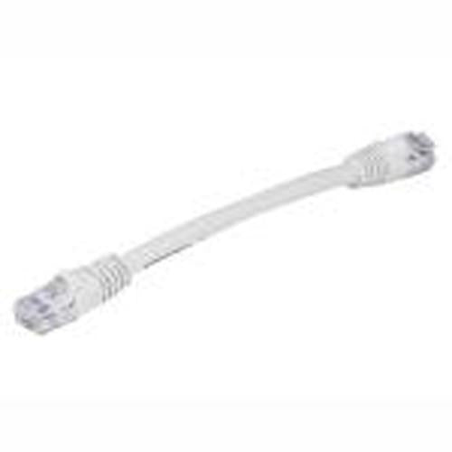 Cat6 Ethernet Network Cable 500 MHz RJ-45 0.5ft White - 89-0748 - Mounts For Less