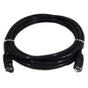 Cat6 Ethernet Network Cable 500 MHz RJ-45 15ft Black - 89-0867 - Mounts For Less