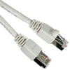 Cat6a Straight-Through Ethernet Cable Network 10 Gbit/S RJ-45 Shielded 200 Ft White - - Mounts For Less