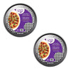 ChefElite - Set of 2 Pizza Grids, 12" Diameter, Non-Stick, Carbon Steel - 65-332340x2 - Mounts For Less
