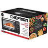Chefman - Countertop Toaster Oven, 4 Slices Capacity with Adjustable Temperatures and Timer, Black - 65-311070 - Mounts For Less