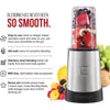 Chefman - Personal Blender & Accessories, 480 mL Capacity, 240 Watts, Stainless Steel - 65-311071 - Mounts For Less