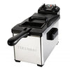Chefman RJ07-3SS-T Family Size 3L Deep Fryer, Built-In Timer, Stainless Steel - 65-310855 - Mounts For Less