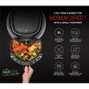 Chefman TurboFry 3.5L Air Fryer Dual Control Temperature, 60 Minutes Timer and Dishwasher Safe Basket Black - 65-310860 - Mounts For Less