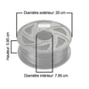 CloneBox - 3D printer TPU filament 1.75mm Prev. +/- 0.05mm 1kg, Transparent - 95-03654 - Mounts For Less