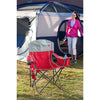 Coleman - Camping Chair with Integrated Cooler, 300 lb Capacity, Red - 65-104276 - Mounts For Less