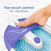 Conair - Footbath with Vibration Massage, White and Purple - - Mounts For Less