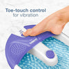 Conair - Footbath with Vibration Massage, White and Purple - 65-310730 - Mounts For Less