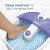 Conair - Footbath with Vibration Massage, White and Purple - - Mounts For Less