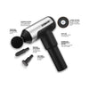 Conair - Percussion Massage Gun for Deep Tissues, Includes 3 Different Tips, Black - - Mounts For Less