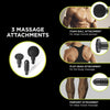 Conair - Percussion Massage Gun for Deep Tissues, Includes 3 Different Tips, Black - - Mounts For Less