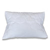 Cotton House - 100% Cotton Quilted Pillow Protector, Waterproof and Hypoallergenic, Queen Size, White - 57-PPSCQ - Mounts For Less
