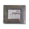 Cotton House - 100% Cotton Sheet Set, 450 Thread Count, King Size, Charcoal - 57-SS450K-CHARCOAL - Mounts For Less