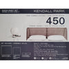 Cotton House - 100% Cotton Sheet Set, 450 Thread Count, Queen Size, White - 57-SS450Q-WHITE - Mounts For Less