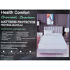 Cotton House - Charcoal Infused Mattress Protector, Waterproof, Double Size, White - 57-04MPCHARCOALD - Mounts For Less